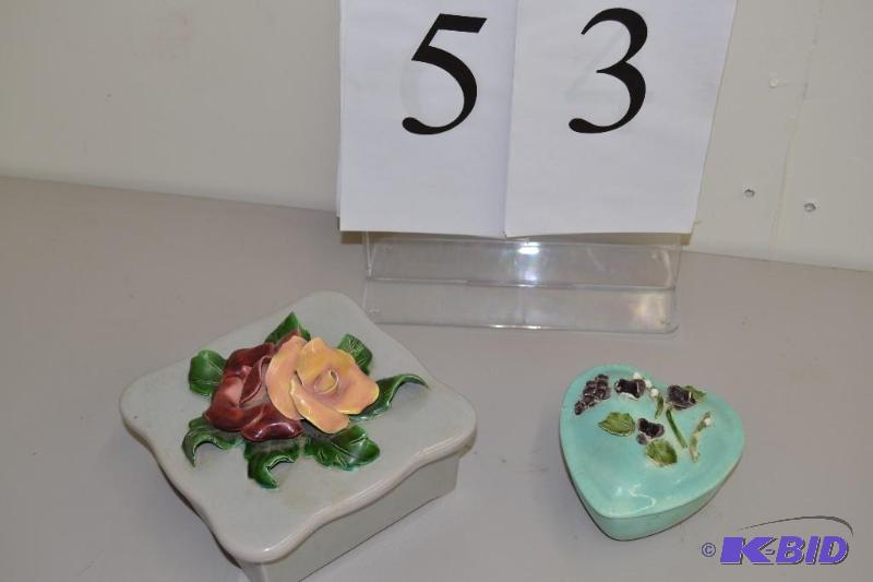 lot 53 image: covered dishes