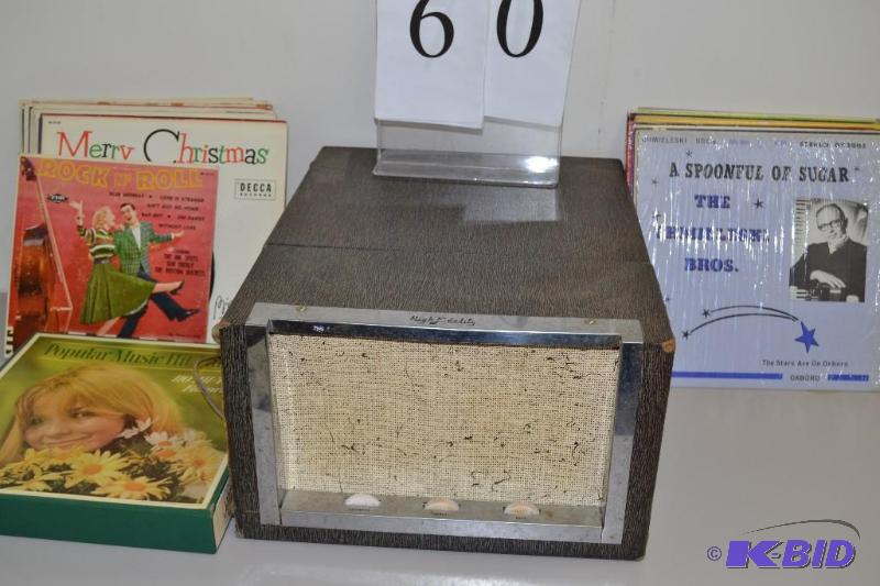 lot 60 image: Vintage Record player