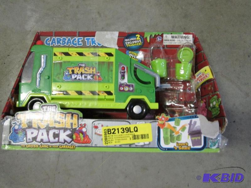 lot 117 image: the trash pack, garbage truck pack the trash ...