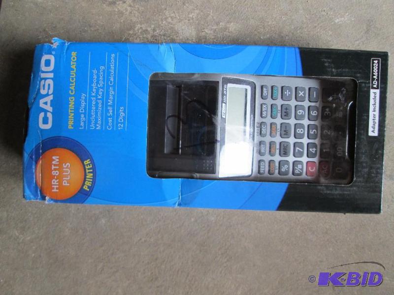 lot 13 image: Casio printing calculator...