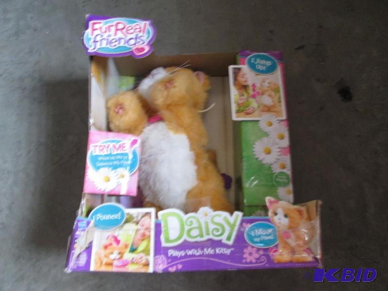 lot 151 image: fur real friends Daisy play with me Kitty...