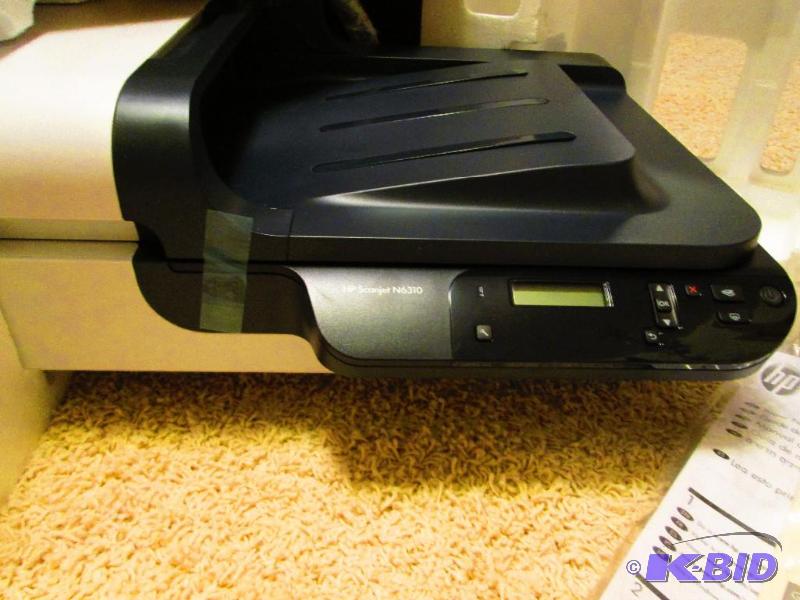 lot 203 image: HP Scanjet N6310 Scanner...