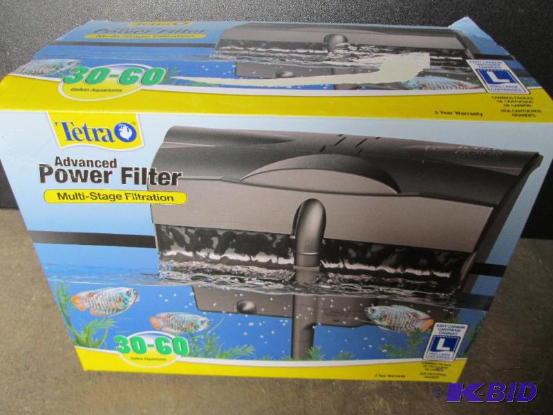 lot 27 image: Tetra power filter for aquarium...
