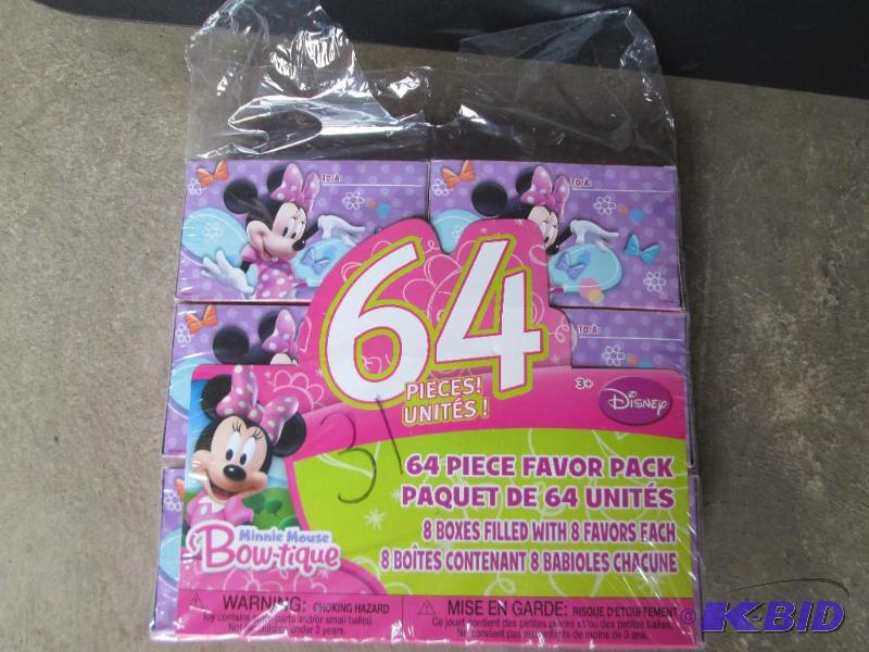 lot 31 image: 6 boxes of Disney party favors...