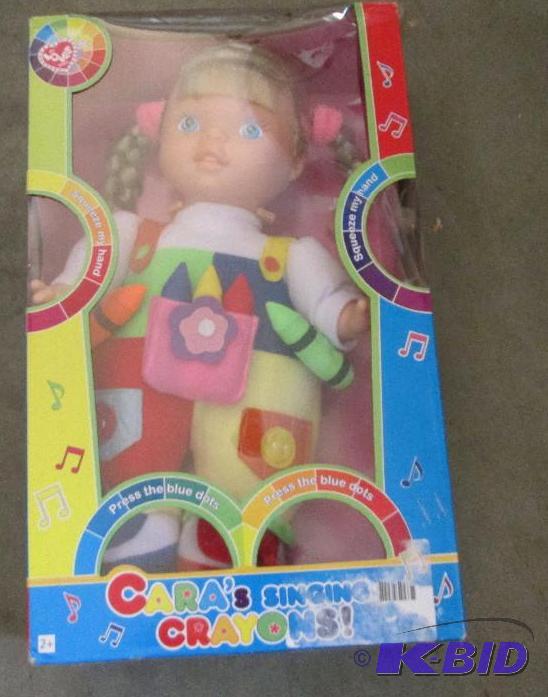 lot 53 image: Caras singing crayons toy...