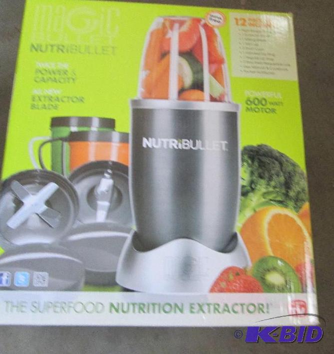 lot 74 image: Nutribullet food processor...
