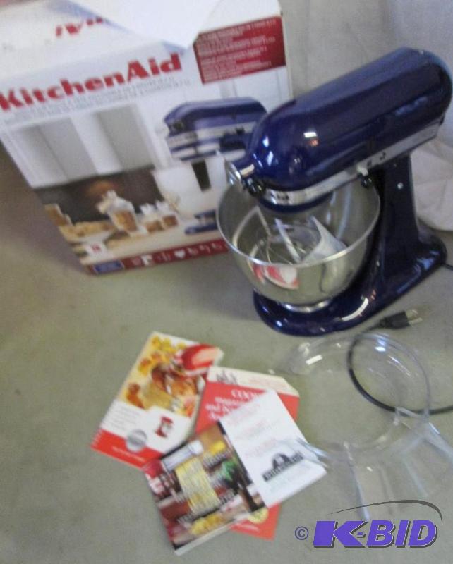lot 92 image: New Kitchen Aid mixer...