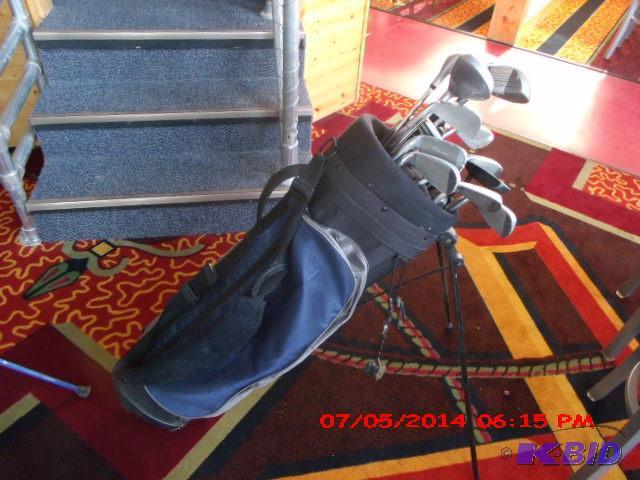 Used Golf Clubs and Bag