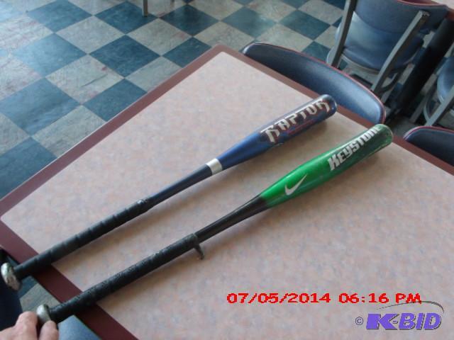 2 Used Aluminum Little League Baseball Bats