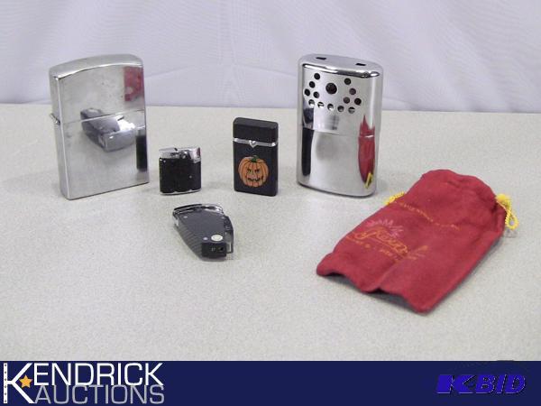 lot 20 image: Lot of Lighters, and Handwarmer