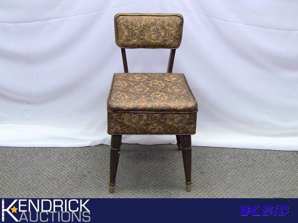 Antique sewing deals chair with storage