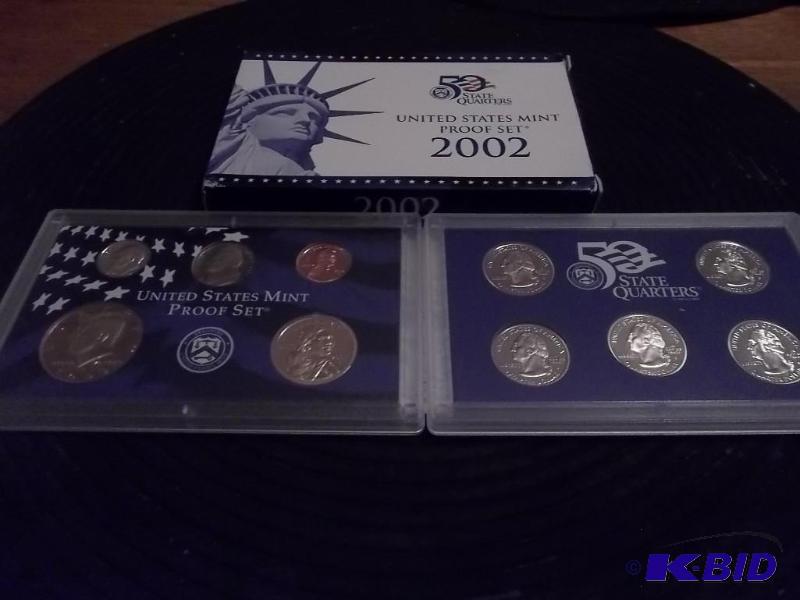 U.S. Mint Proof Set 2002 With State Quarters...
