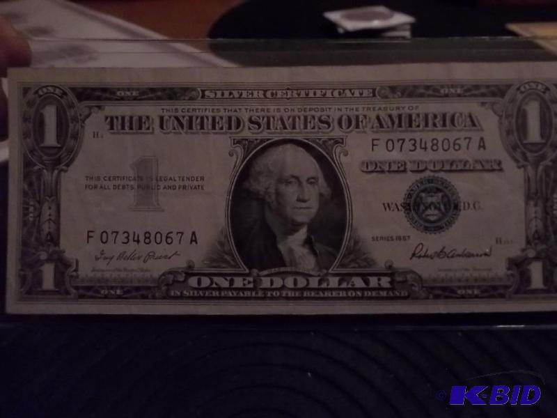 One Dollar Silver Certificate 1957 XF...