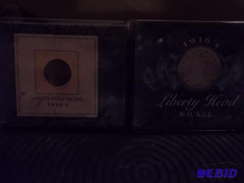 Liberty Head Nickel Display With COA...