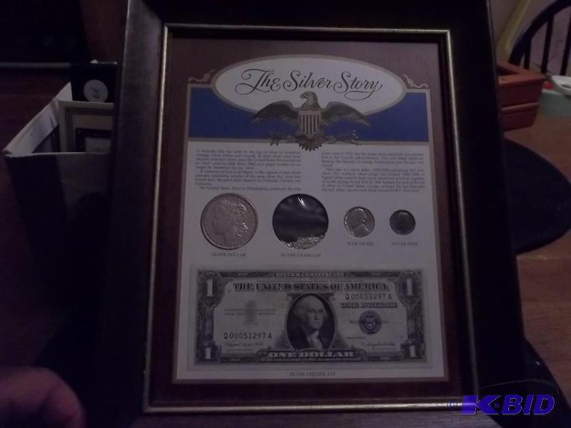 The Silver Story Framed Includes&nbspSilver ...