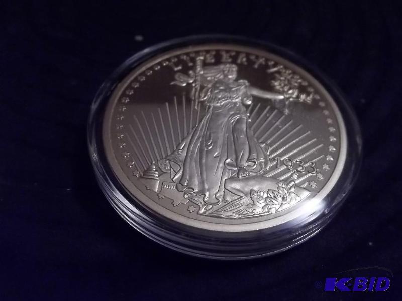 2003 St. Gaudens&nbsp$20 Gold Piece Copy Lay...