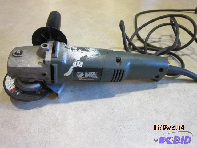 Black & Decker angle grinder