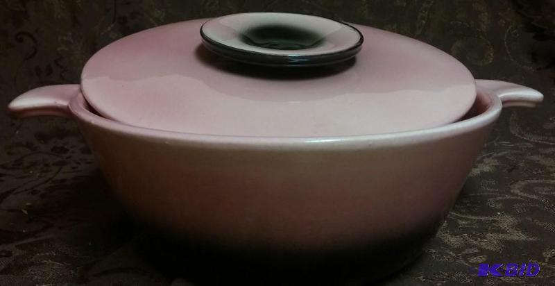 lot 10 image: Vintage Covered Relish Dish...