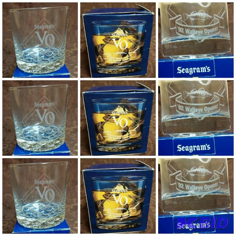 lot 38 image: Lot of 3 VINTAGE 1992 Seagrams Salutes the M...