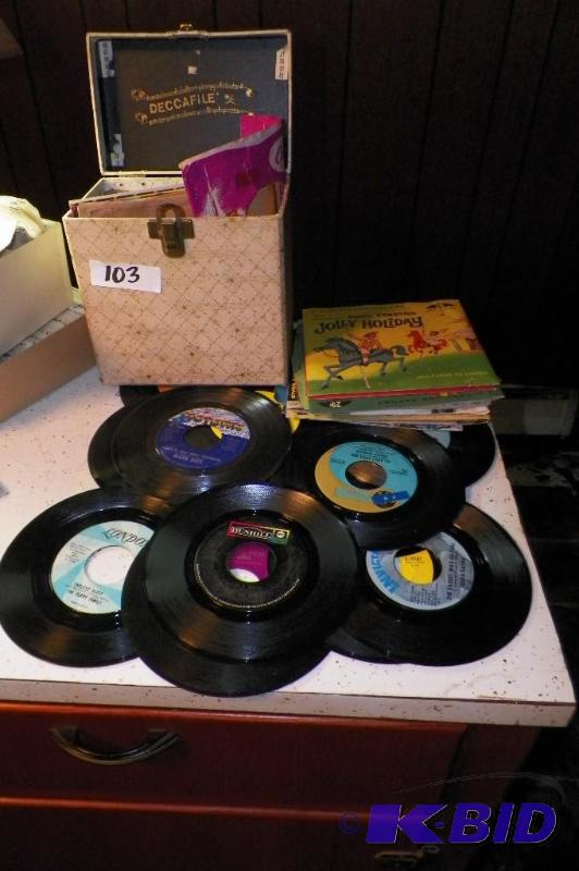 1960s and 70s 45 Records