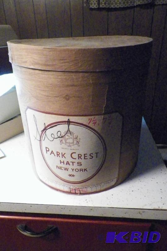 Empty Park Press Hat Box