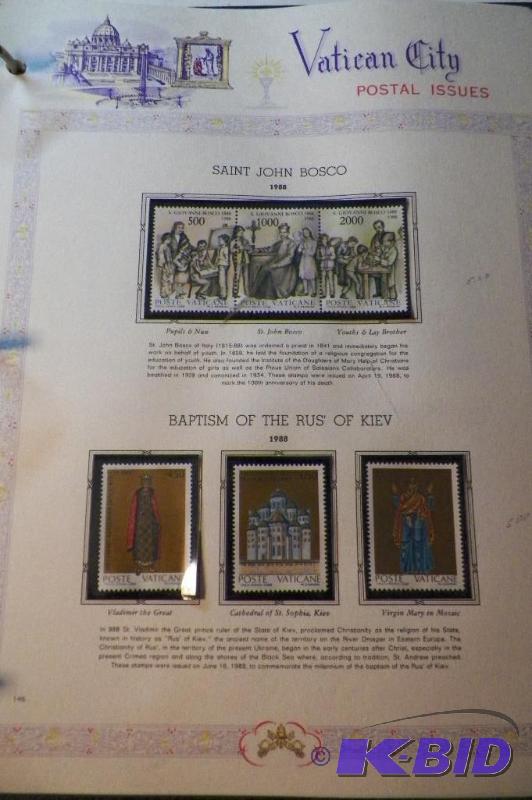 Postage Stamps of Vatican City