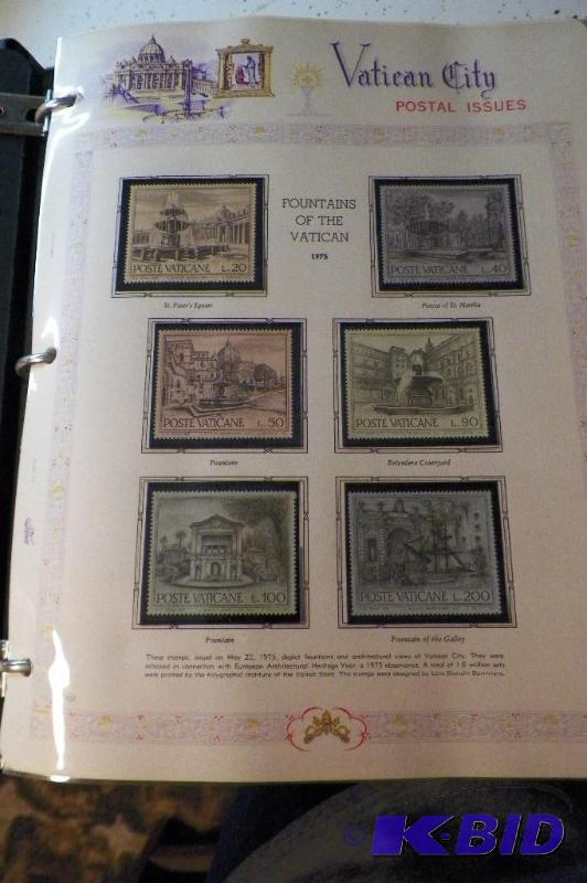 Postage Stamps of Vatican City