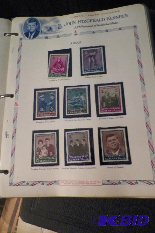 John F. Kennedy Memorial Stamps Book 1