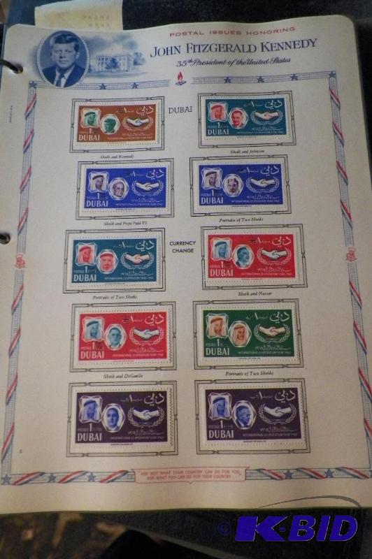 John F. Kennedy Memorial Stamps