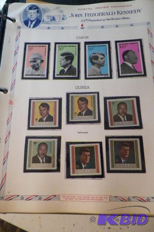 John F. Kennedy Memorial Stamps