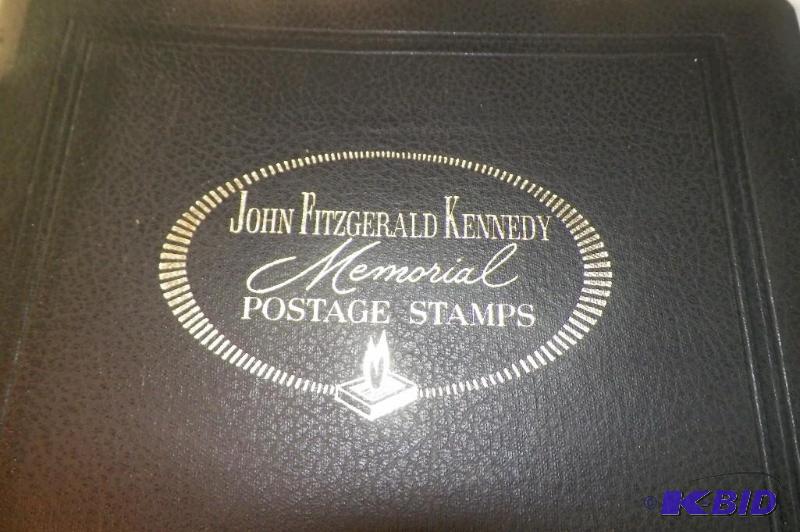 John F. Kennedy Memorial Postage Stamp Book