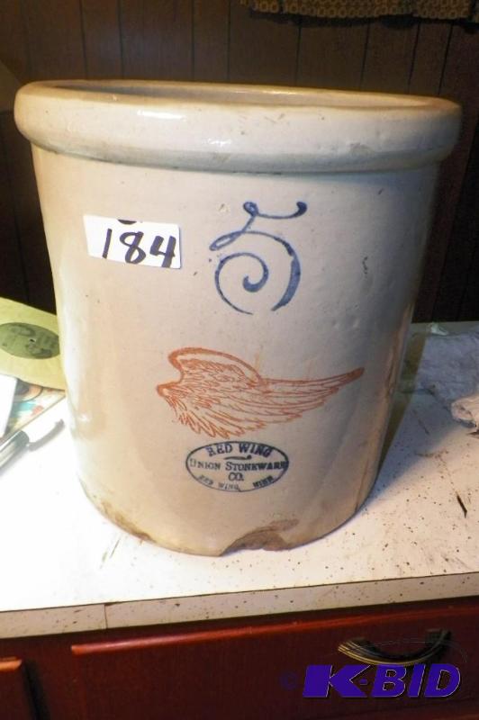 Red Wing 5 Gallon Crock