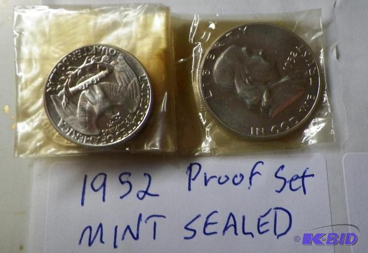 1952 Proof Set in original Plastic
