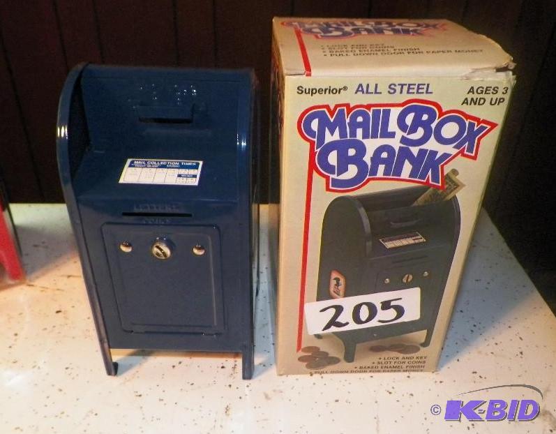 All Steel Mailbox Bank
