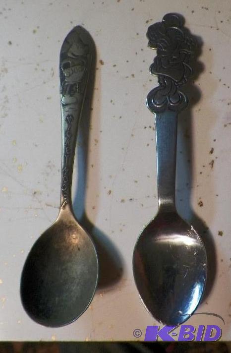 Mickey & Minnie Mouse Spoons
