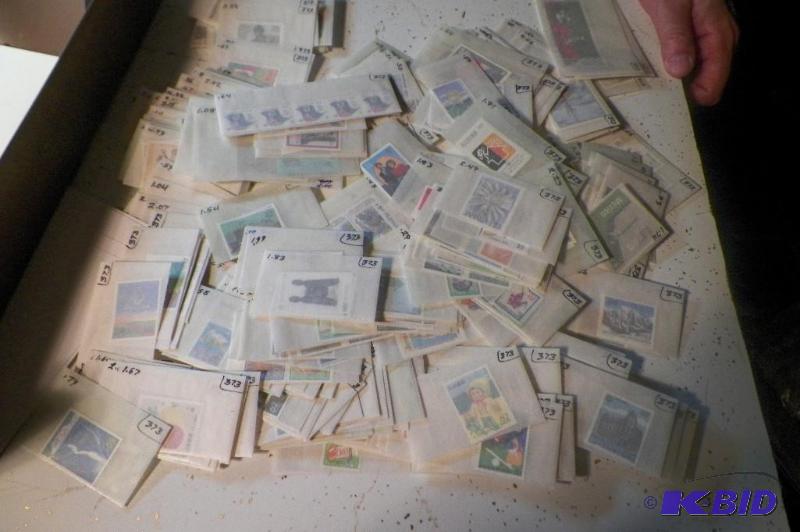 Bag of Stamps from Around the World