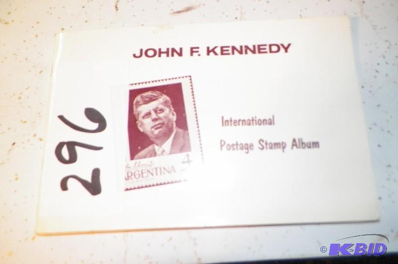 John F Kennedy International Stamp Album