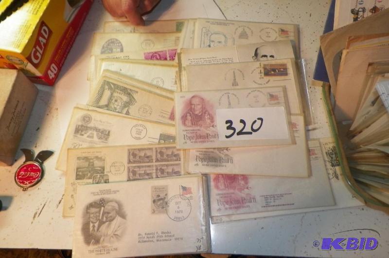 First Day Covers Dating Back to 1948 Some Vatican