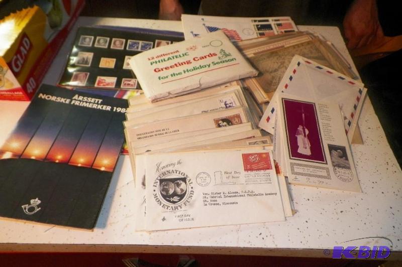 Stamps From Sweden First Day Covers From Central American and Vatican Items