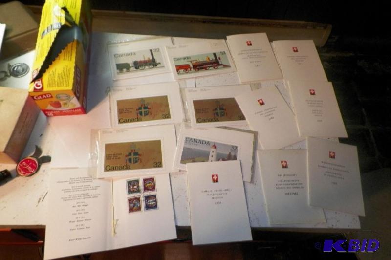 Stamps From Canada and Switzerland