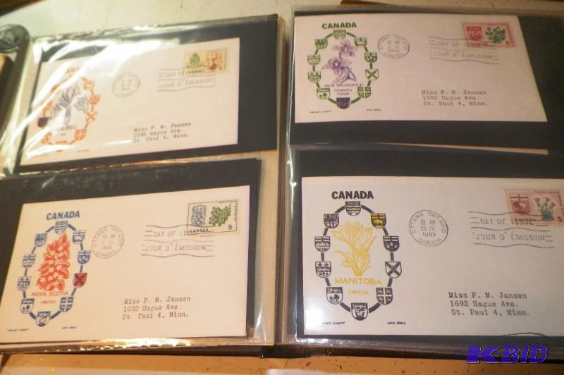 3 Books Canada First Day Covers