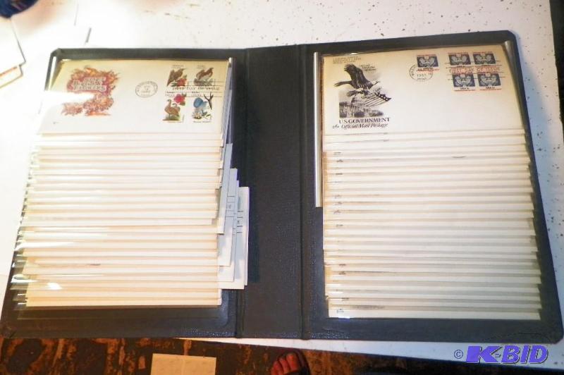 First Day Covers United States 1980s