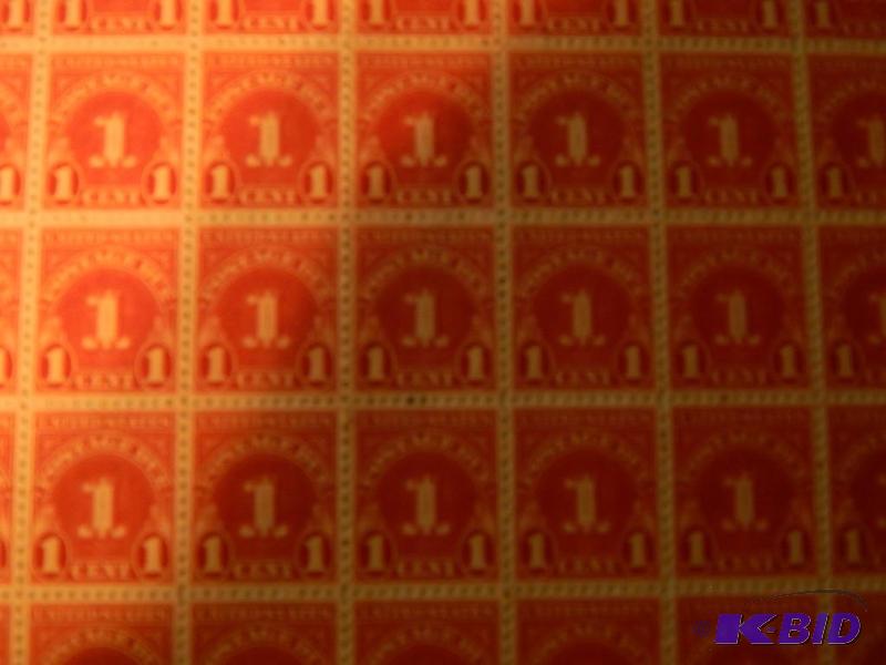Stamp Sheet