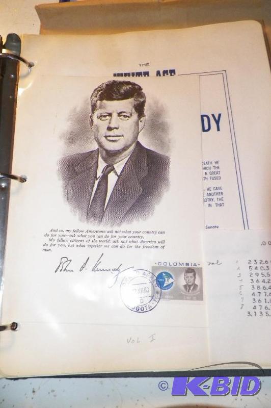 JFK Stamp Book