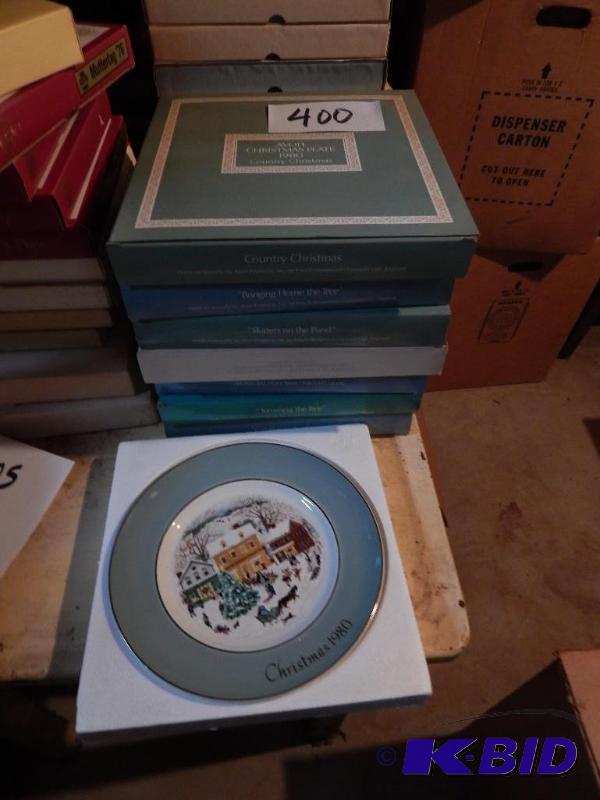 Avon Christmas Plates