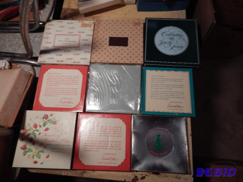 9 Avon Plates