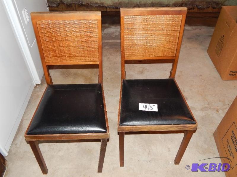 2 Wood Chairs