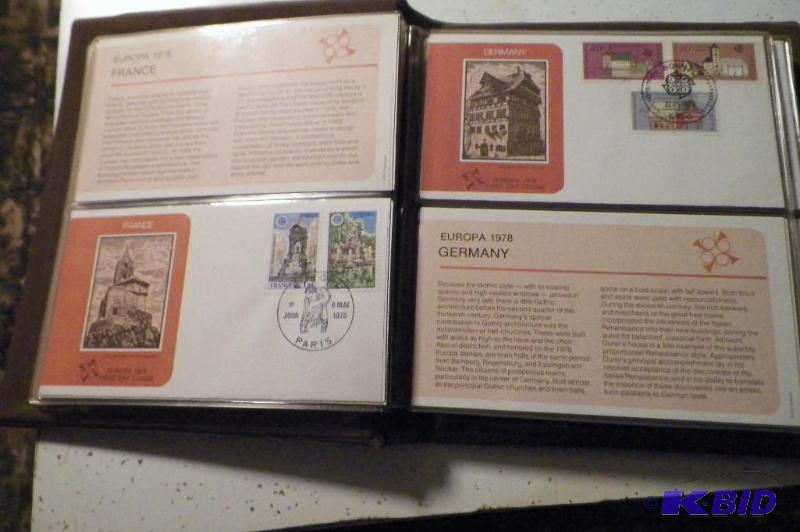 Stamp Book The Great Monuments of Europe