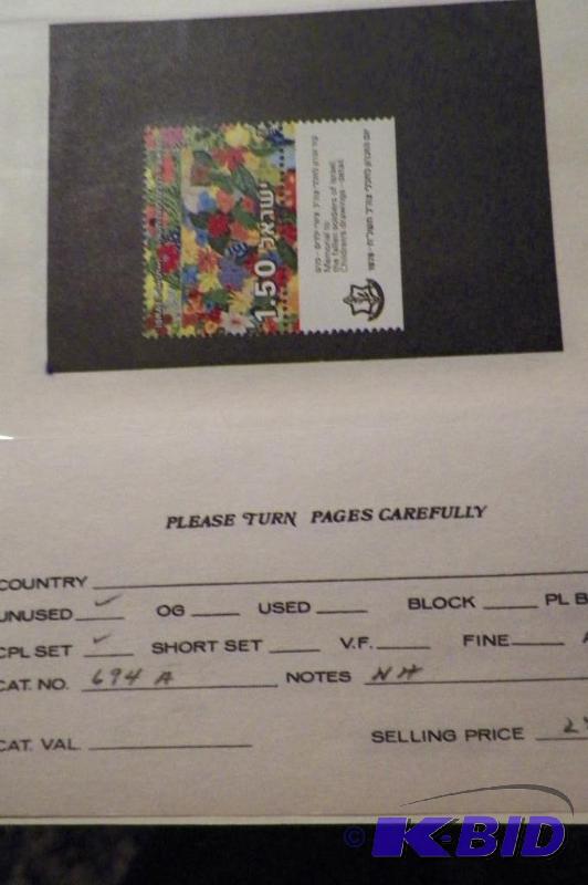 Israel Stamp Book