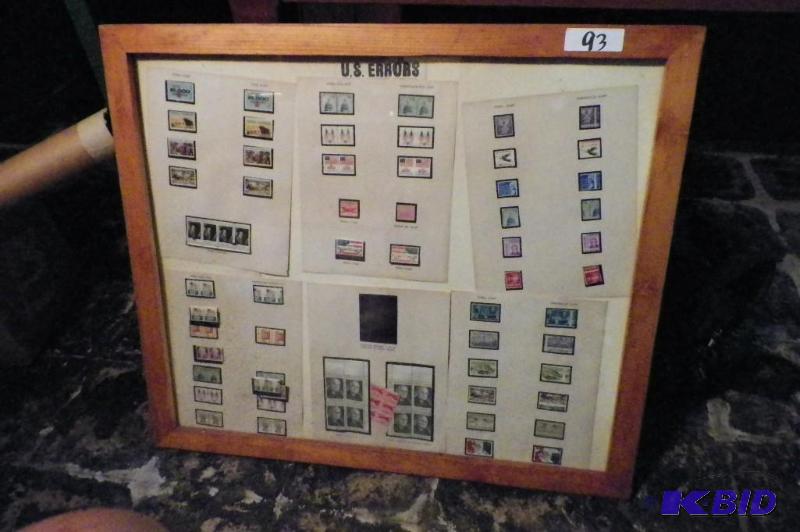 US Stamp Error Collection